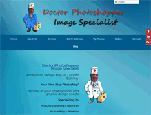 Tablet Screenshot of doctorphotoshopper.com